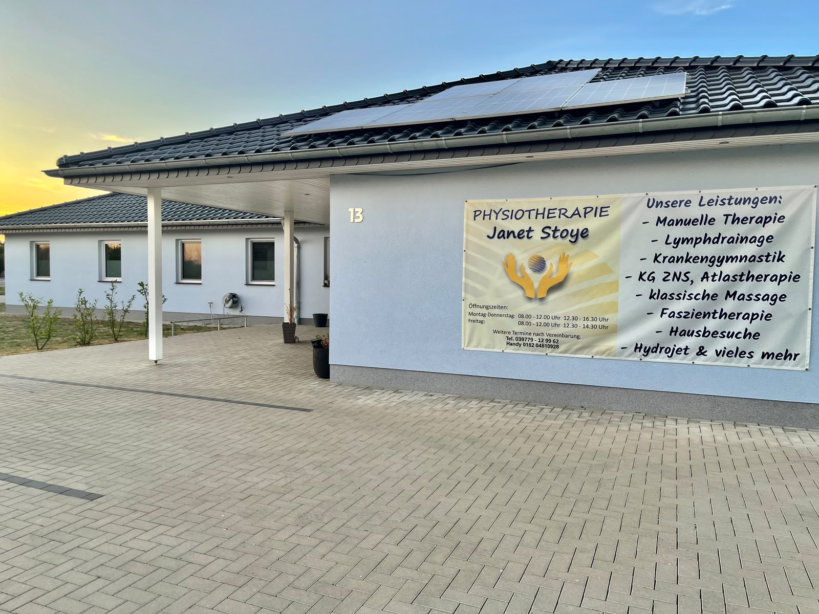 Die Praxis von Physiotherapie Janet Stoye in Eggesin